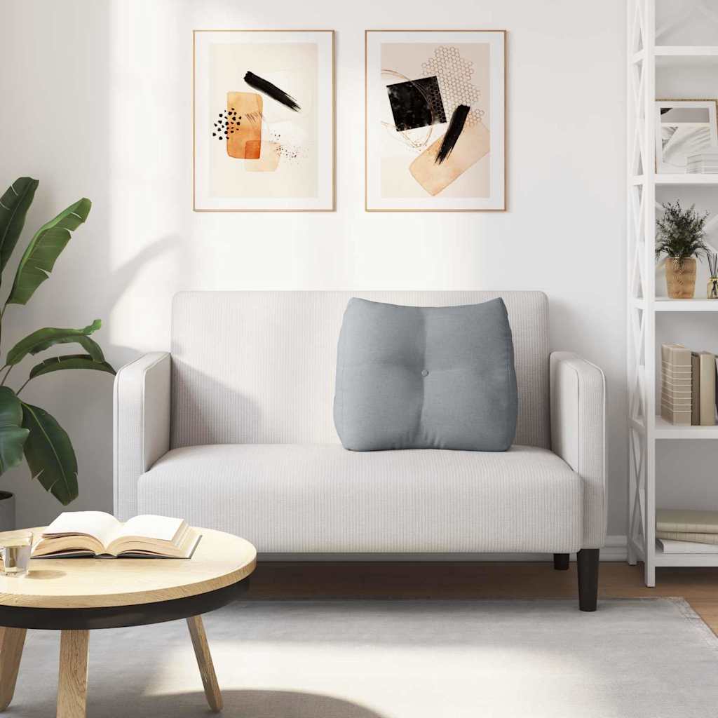 Rugkussen Lichtgrijs 60 x 24 x 50 cm Stof is nu te koop bij PeponiXL, paradijselijk wonen!