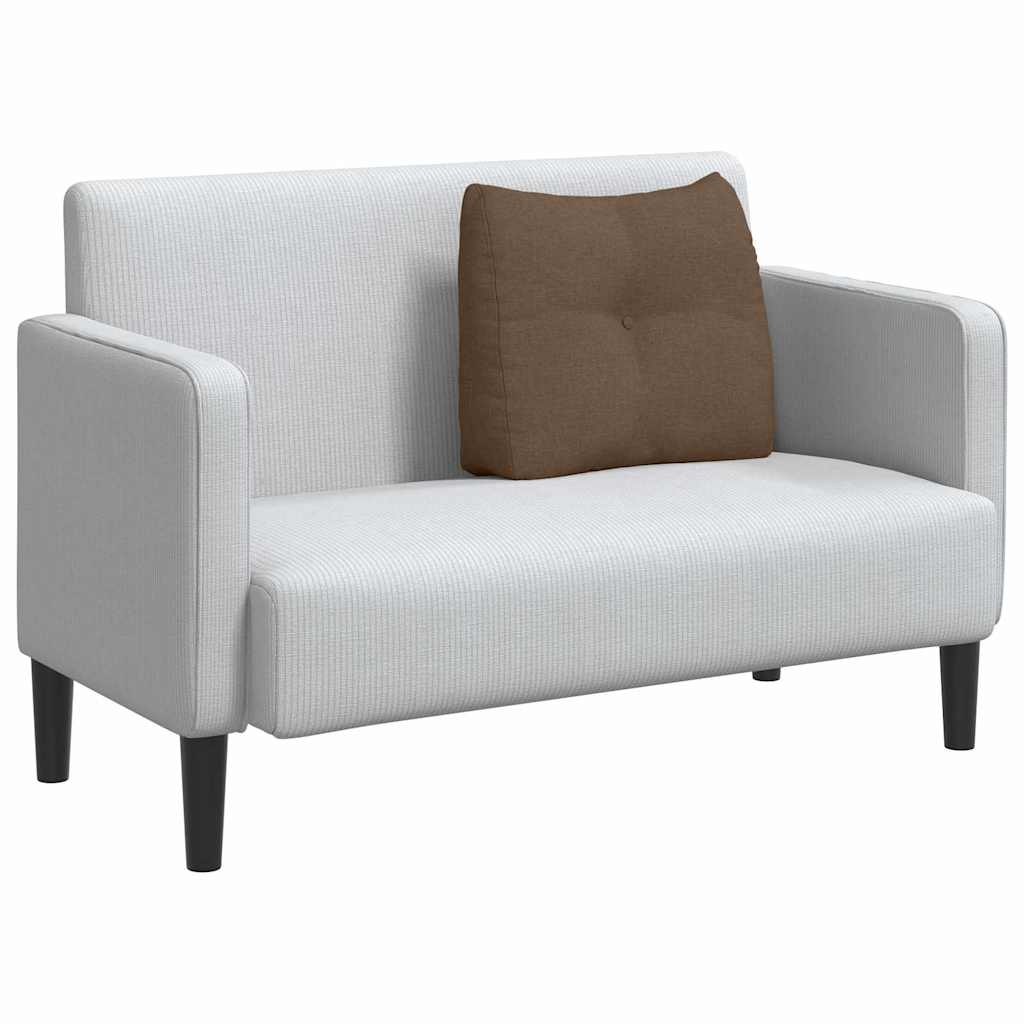 Rugkussen Bruin 60 x 24 x 50 cm Stof is nu te koop bij PeponiXL, paradijselijk wonen!