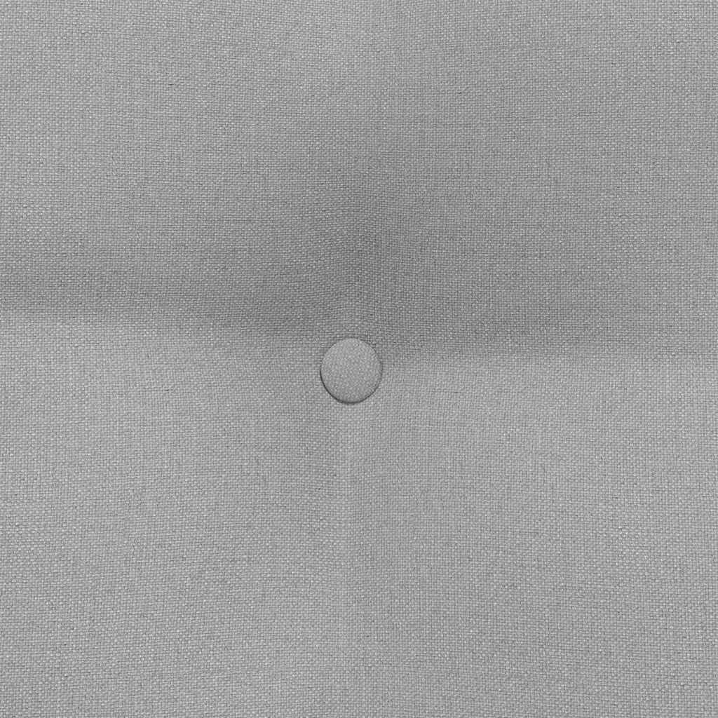 Rugkussen Wolkengrijs 60 x 24 x 50 cm Stof is nu te koop bij PeponiXL, paradijselijk wonen!