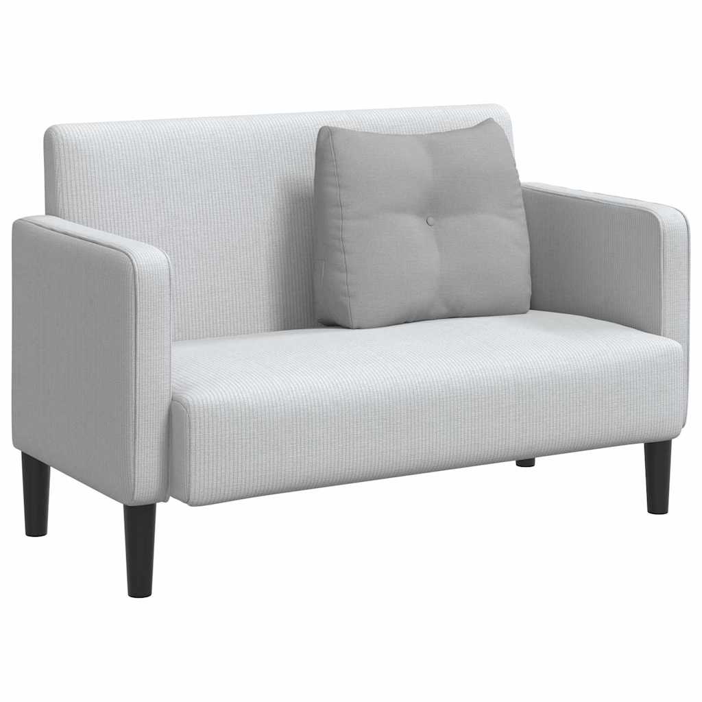 Rugkussen Wolkengrijs 60 x 24 x 50 cm Stof is nu te koop bij PeponiXL, paradijselijk wonen!