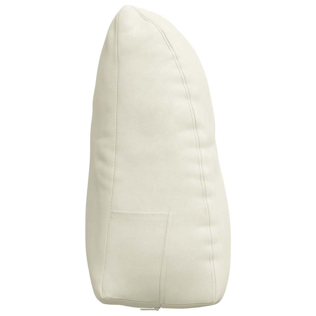 Rugkussen Crème 60 x 24 x 50 cm Fluweel is nu te koop bij PeponiXL, paradijselijk wonen!