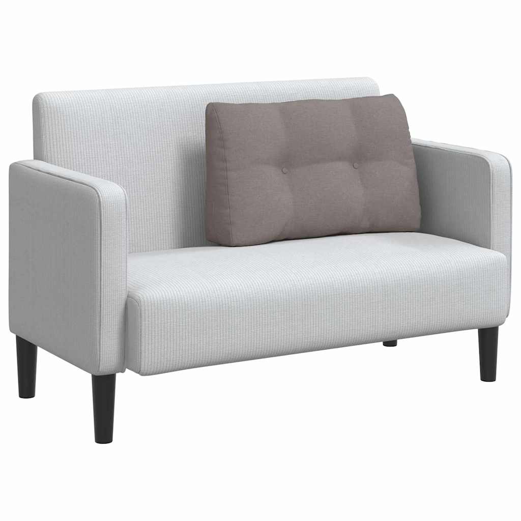 Rugkussen Taupe 80 x 24 x 50 cm Stof is nu te koop bij PeponiXL, paradijselijk wonen!