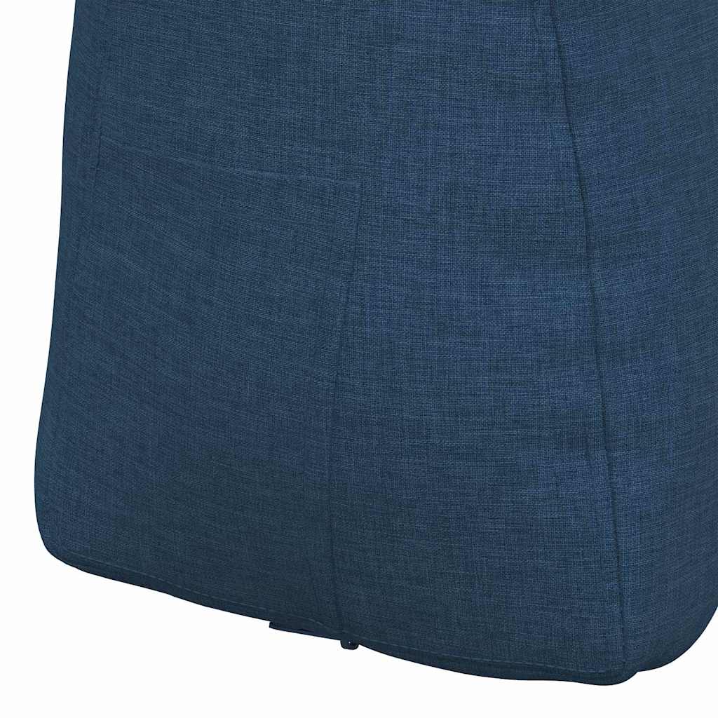 Rugkussen Blauw 80 x 24 x 50 cm Stof is nu te koop bij PeponiXL, paradijselijk wonen!