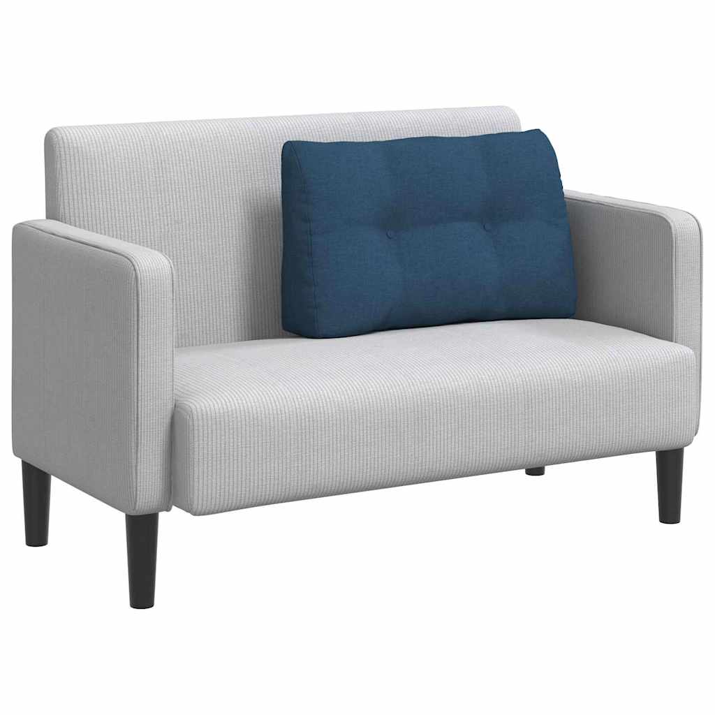 Rugkussen Blauw 80 x 24 x 50 cm Stof is nu te koop bij PeponiXL, paradijselijk wonen!