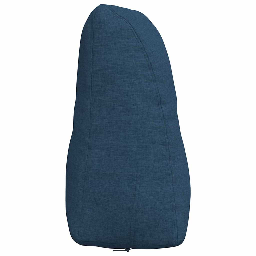Rugkussen Blauw 80 x 24 x 50 cm Stof is nu te koop bij PeponiXL, paradijselijk wonen!