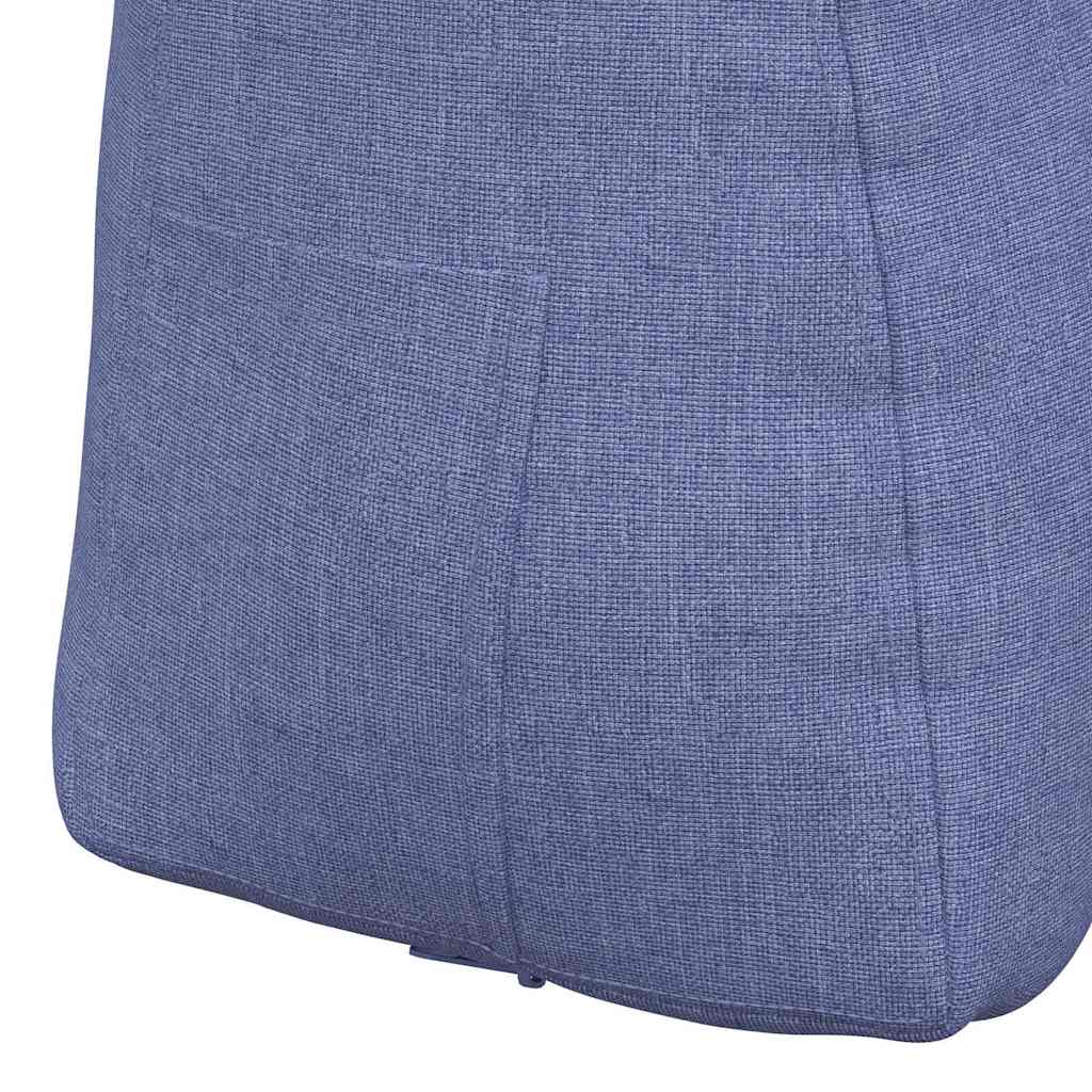 Rugkussen Jeans Blauw 80 x 24 x 50 cm Stof is nu te koop bij PeponiXL, paradijselijk wonen!