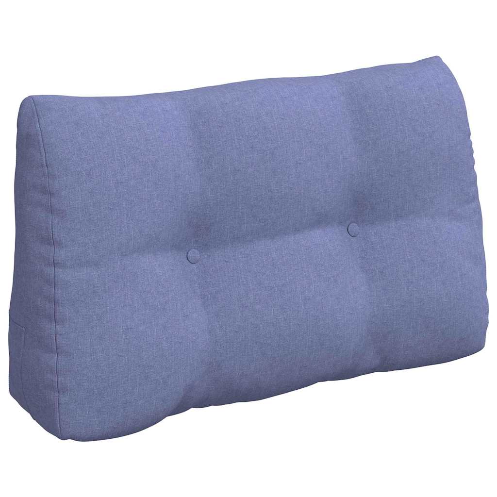Rugkussen Jeans Blauw 80 x 24 x 50 cm Stof is nu te koop bij PeponiXL, paradijselijk wonen!