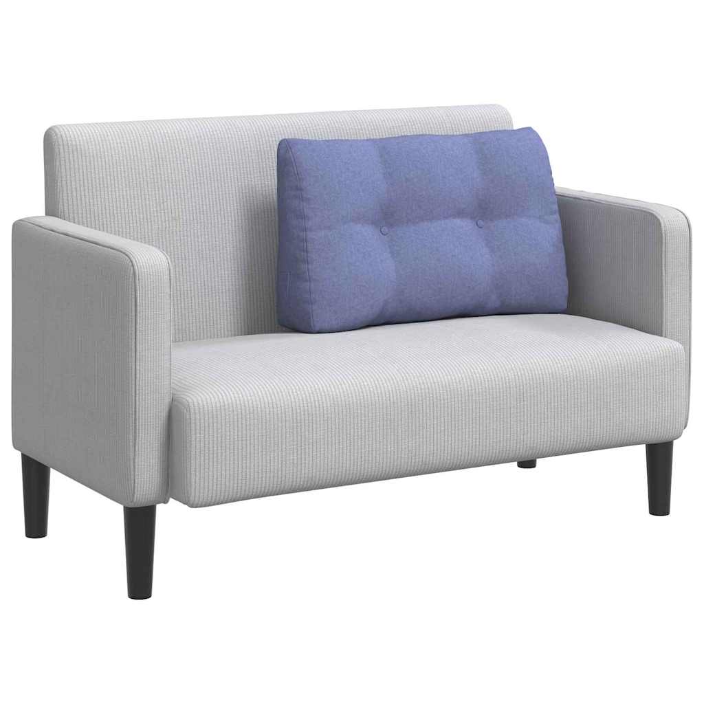 Rugkussen Jeans Blauw 80 x 24 x 50 cm Stof is nu te koop bij PeponiXL, paradijselijk wonen!