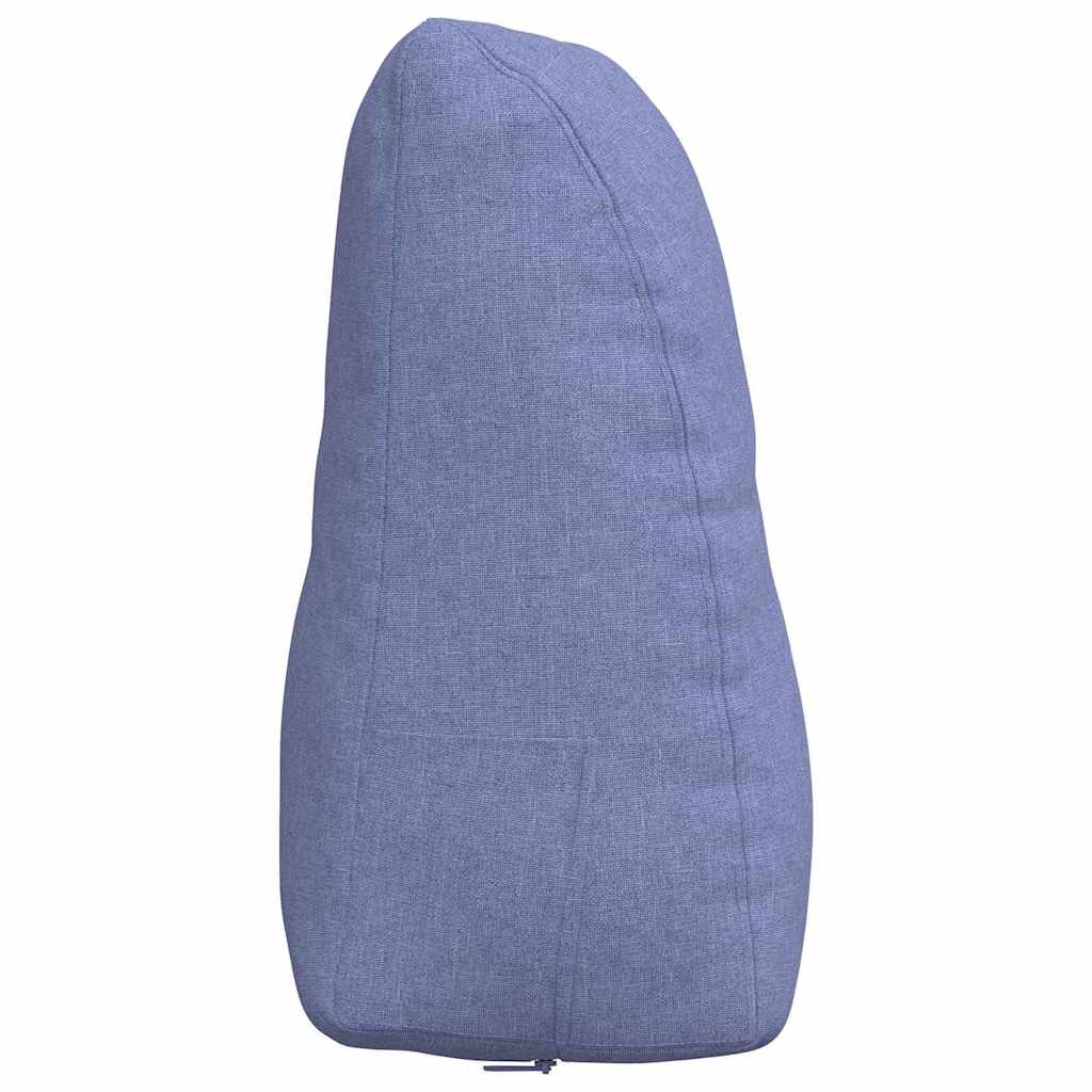 Rugkussen Jeans Blauw 80 x 24 x 50 cm Stof is nu te koop bij PeponiXL, paradijselijk wonen!