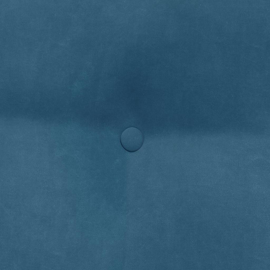 Rugkussen Blauw 80 x 24 x 50 cm Fluweel is nu te koop bij PeponiXL, paradijselijk wonen!