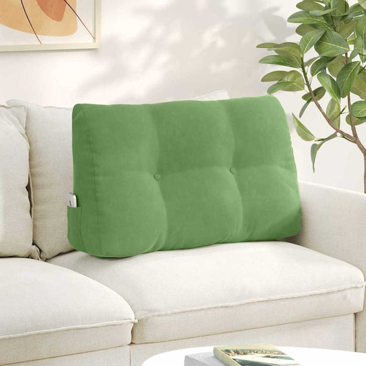 Rugkussen Lichtgroen 80 x 24 x 50 cm Fluweel is nu te koop bij PeponiXL, paradijselijk wonen!