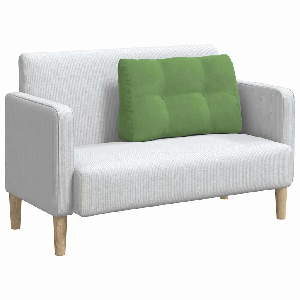 Rugkussen Lichtgroen 80 x 24 x 50 cm Fluweel is nu te koop bij PeponiXL, paradijselijk wonen!