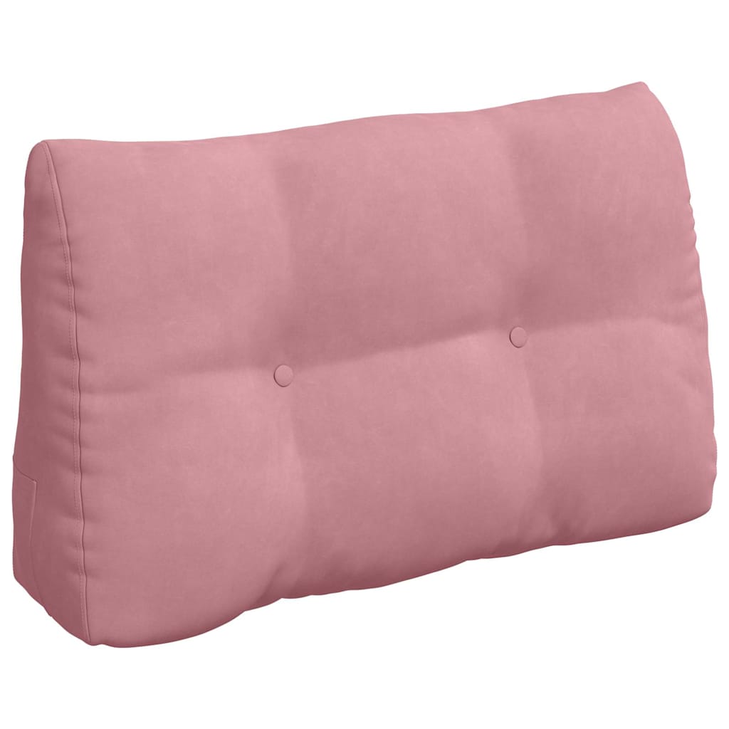 Rugkussen Roze 80 x 24 x 50 cm Fluweel is nu te koop bij PeponiXL, paradijselijk wonen!