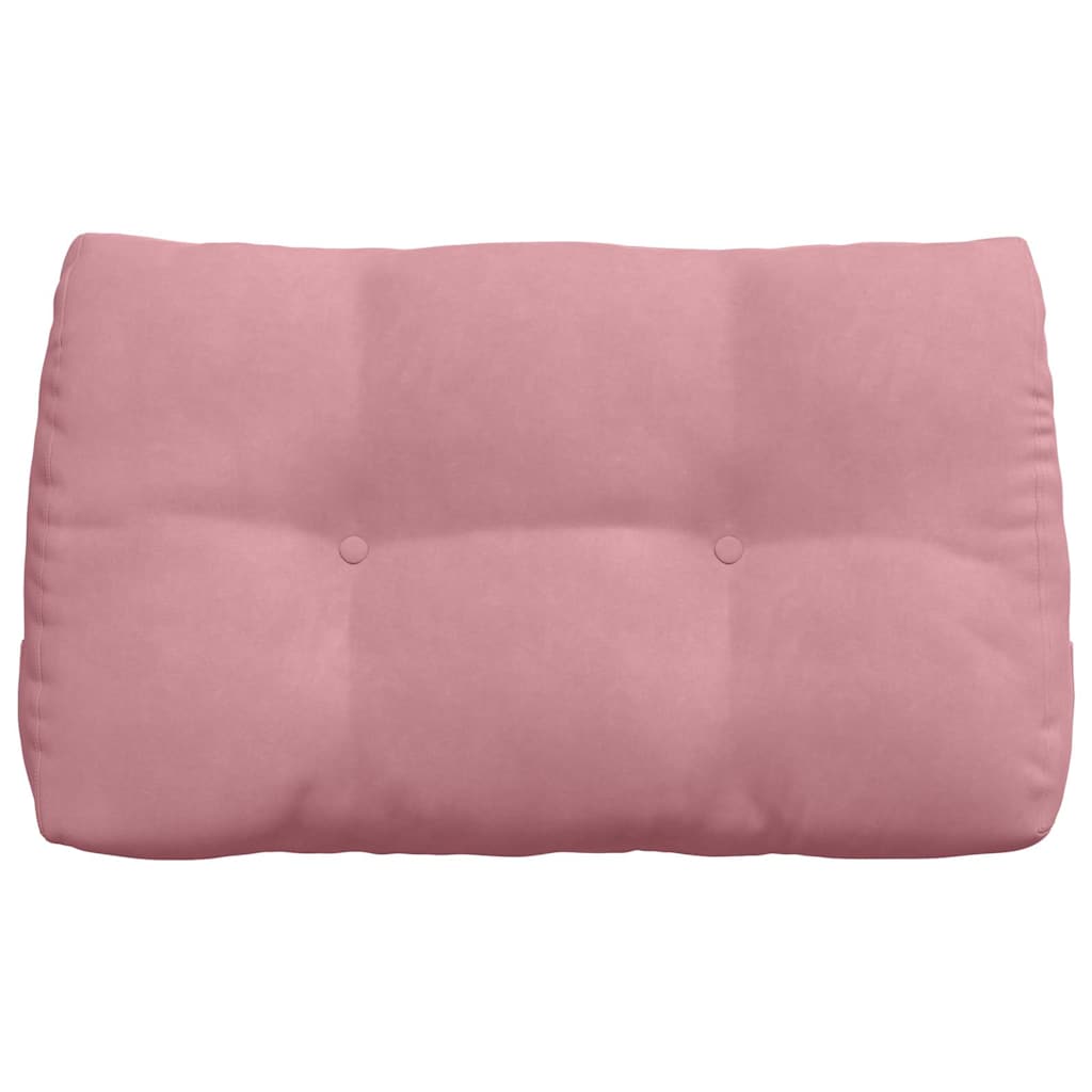 Rugkussen Roze 80 x 24 x 50 cm Fluweel is nu te koop bij PeponiXL, paradijselijk wonen!