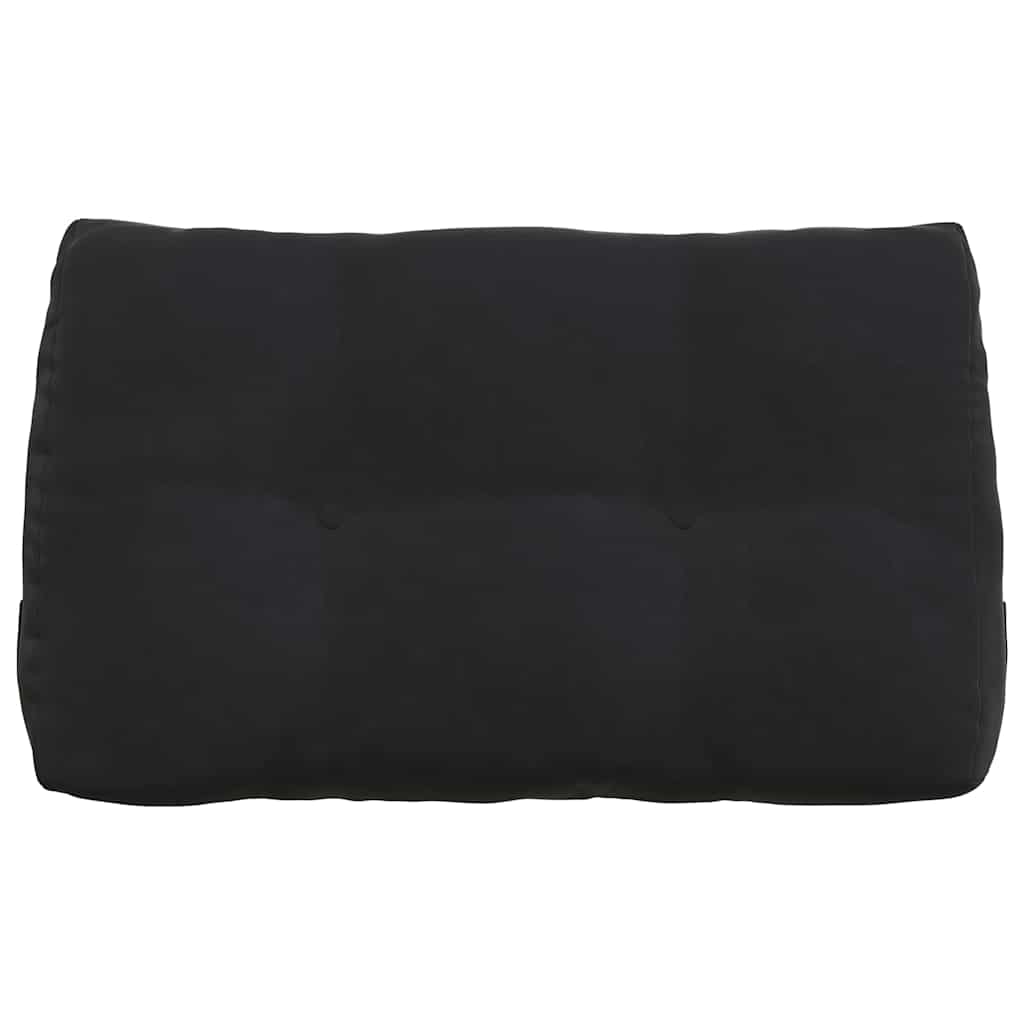 Rugkussen Zwart 80 x 24 x 50 cm Fluweel is nu te koop bij PeponiXL, paradijselijk wonen!