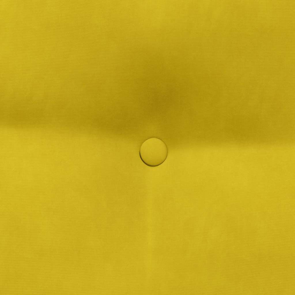 Rugkussen Geel 80 x 24 x 50 cm Fluweel is nu te koop bij PeponiXL, paradijselijk wonen!