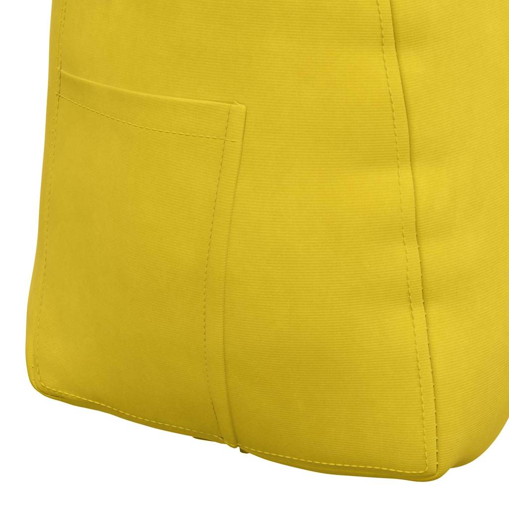 Rugkussen Geel 80 x 24 x 50 cm Fluweel is nu te koop bij PeponiXL, paradijselijk wonen!