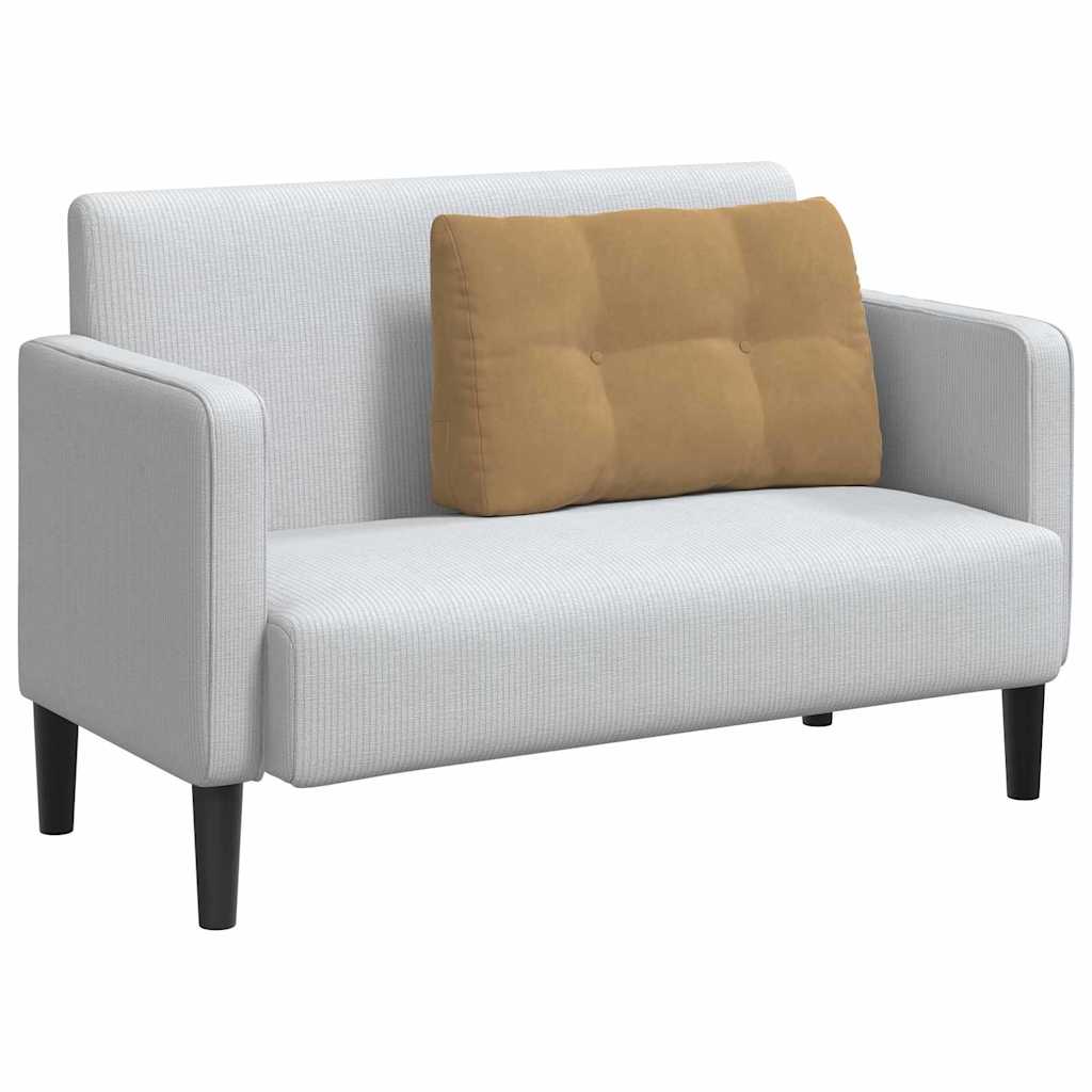 Rugkussen Bruin 80 x 24 x 50 cm Fluweel is nu te koop bij PeponiXL, paradijselijk wonen!