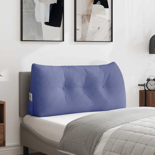 Rugkussen Jeans Blauw 100 x 24 x 50 cm Stof is nu te koop bij PeponiXL, paradijselijk wonen!