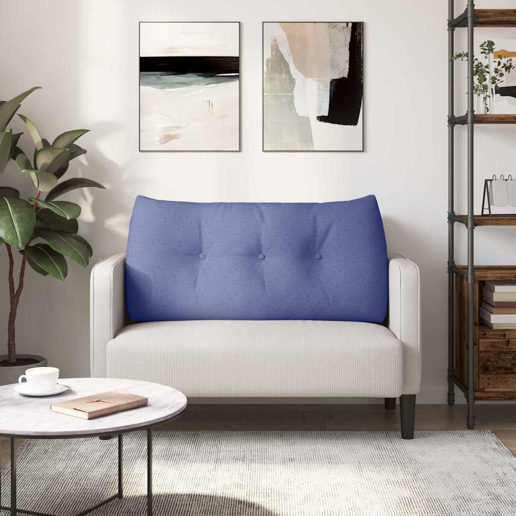 Rugkussen Jeans Blauw 100 x 24 x 50 cm Stof is nu te koop bij PeponiXL, paradijselijk wonen!