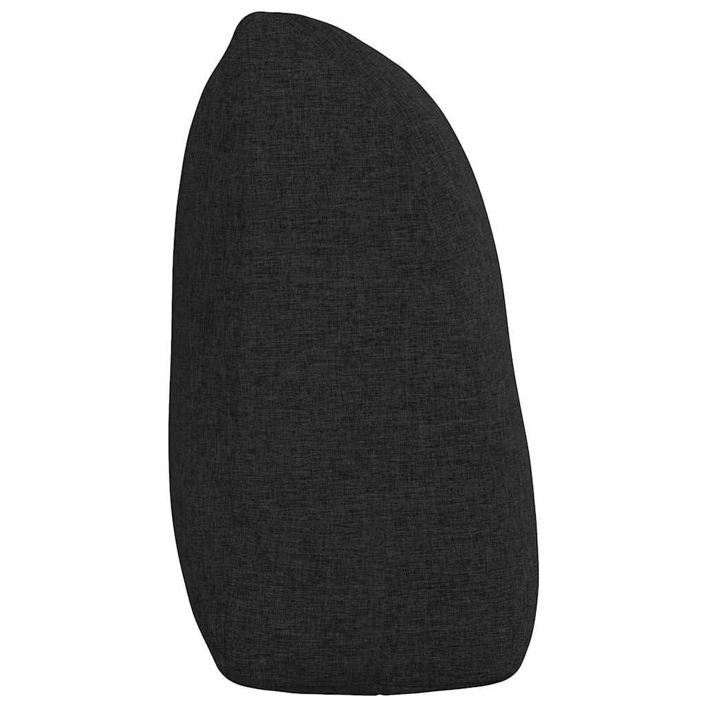 Rugkussen Zwart 120 x 24 x 50 cm Stof is nu te koop bij PeponiXL, paradijselijk wonen!