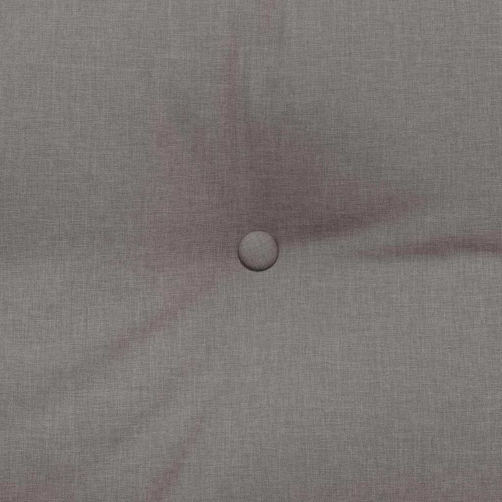 Rugkussen Taupe 120 x 24 x 50 cm Stof is nu te koop bij PeponiXL, paradijselijk wonen!