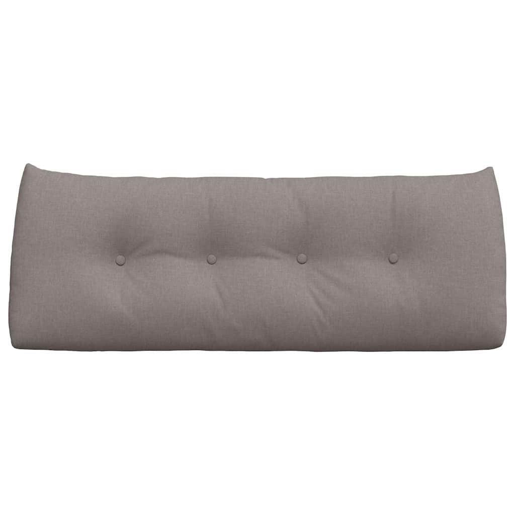 Rugkussen Taupe 120 x 24 x 50 cm Stof is nu te koop bij PeponiXL, paradijselijk wonen!