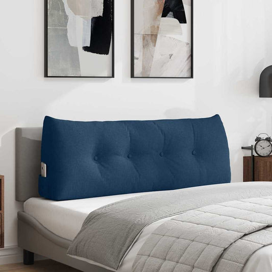 Rugkussen Blauw 120 x 24 x 50 cm Stof is nu te koop bij PeponiXL, paradijselijk wonen!