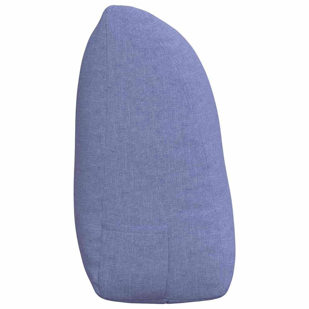 Rugkussen Jeans Blauw 120 x 24 x 50 cm Stof is nu te koop bij PeponiXL, paradijselijk wonen!