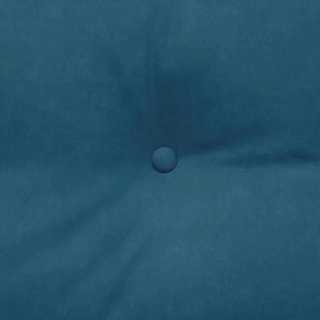 Rugkussen Blauw 120 x 24 x 50 cm Fluweel is nu te koop bij PeponiXL, paradijselijk wonen!