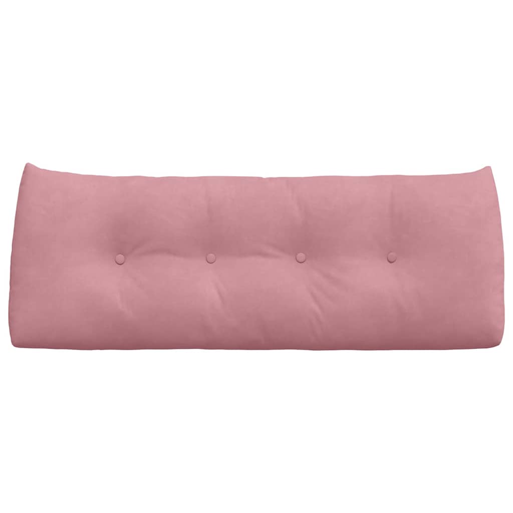 Rugkussen Roze 120 x 24 x 50 cm Fluweel is nu te koop bij PeponiXL, paradijselijk wonen!