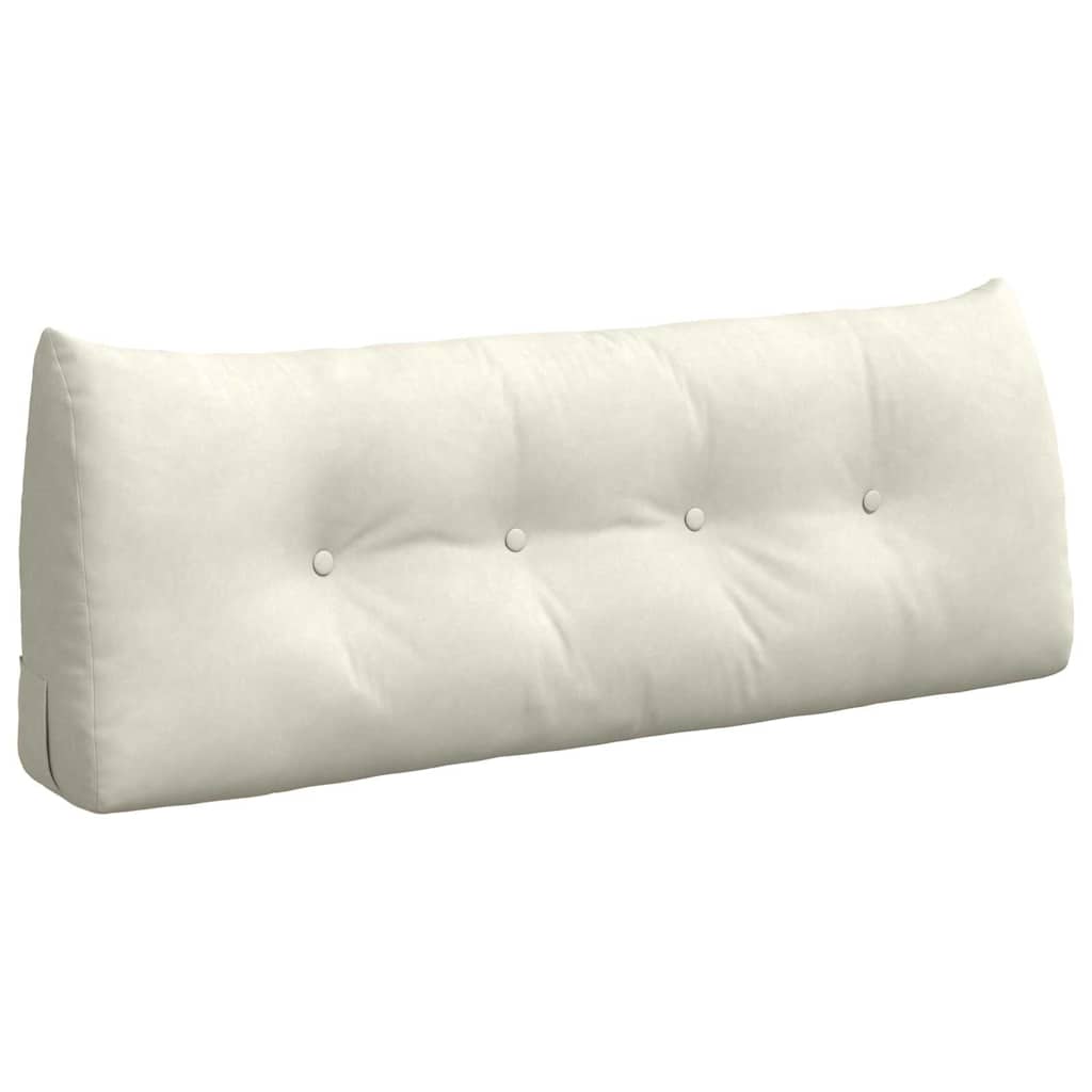 Rugkussen Crème 120 x 24 x 50 cm Fluweel is nu te koop bij PeponiXL, paradijselijk wonen!
