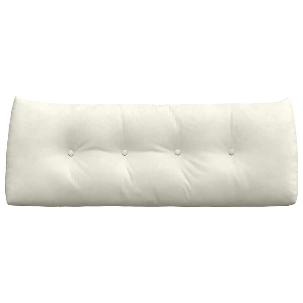 Rugkussen Crème 120 x 24 x 50 cm Fluweel is nu te koop bij PeponiXL, paradijselijk wonen!