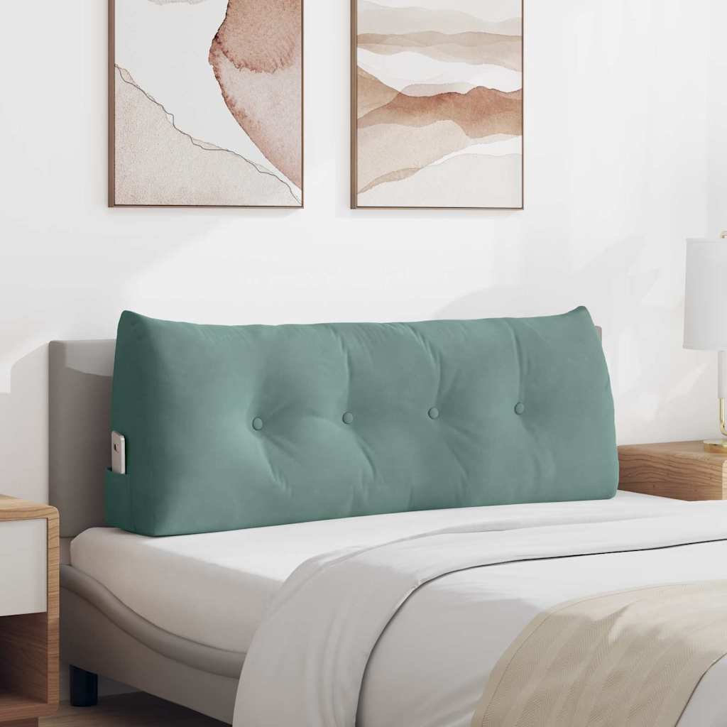 Rugkussen Zeegroen 120 x 24 x 50 cm Fluweel is nu te koop bij PeponiXL, paradijselijk wonen!