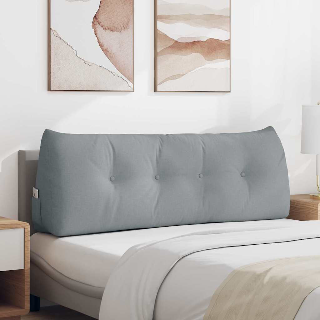 Rugkussen Lichtgrijs 140 x 24 x 50 cm Stof is nu te koop bij PeponiXL, paradijselijk wonen!