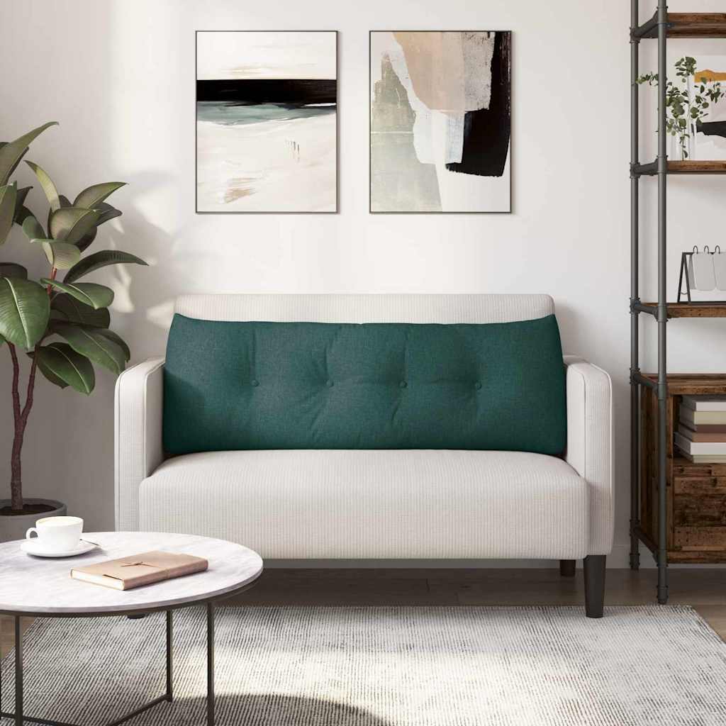 Rugkussen Donkergroen 140 x 24 x 50 cm Stof is nu te koop bij PeponiXL, paradijselijk wonen!