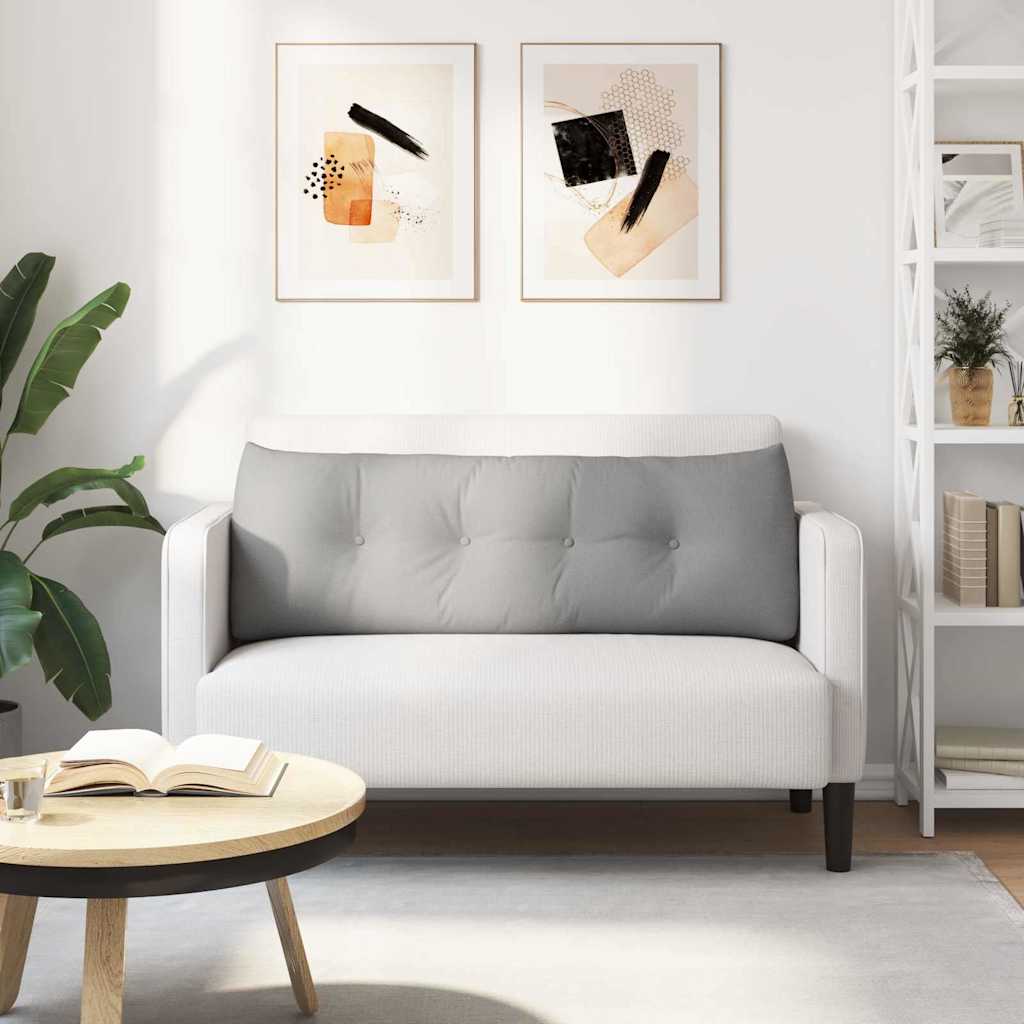 Rugkussen Wolkengrijs 140 x 24 x 50 cm Stof is nu te koop bij PeponiXL, paradijselijk wonen!
