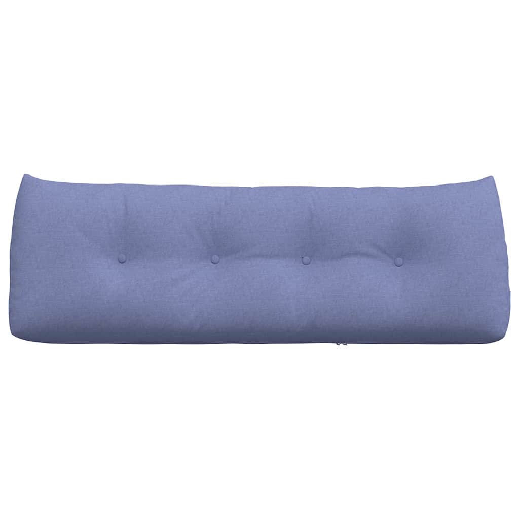 Rugkussen Jeans Blauw 140 x 24 x 50 cm Stof is nu te koop bij PeponiXL, paradijselijk wonen!