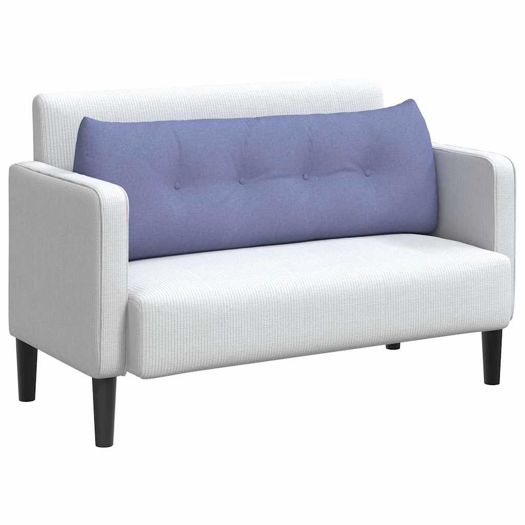 Rugkussen Jeans Blauw 140 x 24 x 50 cm Stof is nu te koop bij PeponiXL, paradijselijk wonen!