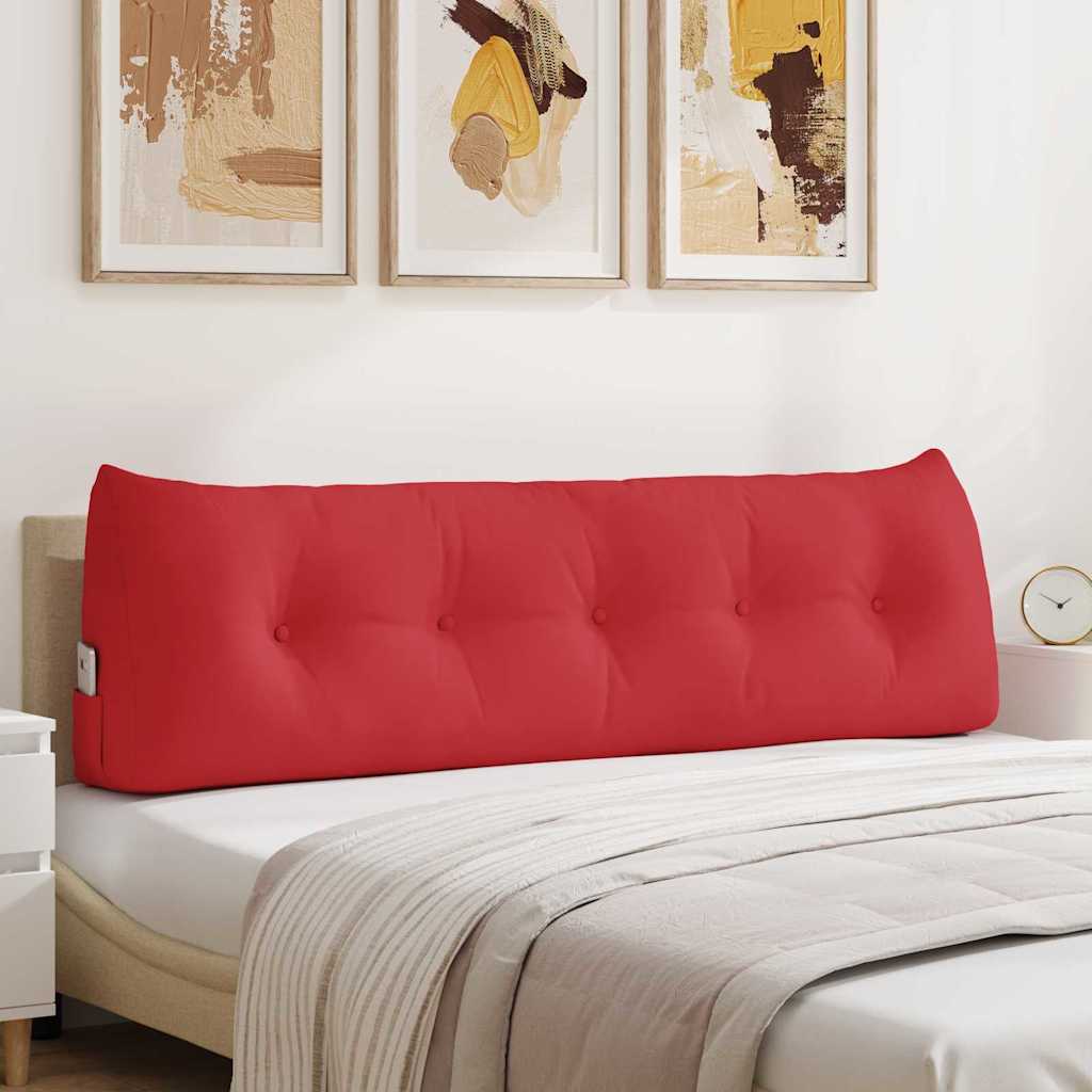 Rugkussen Rood 160 x 24 x 50 cm Stof is nu te koop bij PeponiXL, paradijselijk wonen!