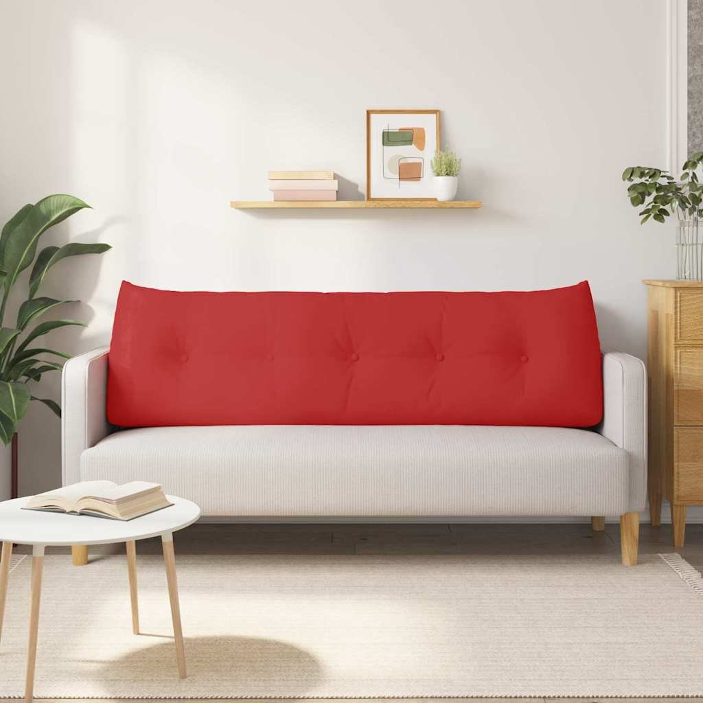 Rugkussen Rood 160 x 24 x 50 cm Stof is nu te koop bij PeponiXL, paradijselijk wonen!