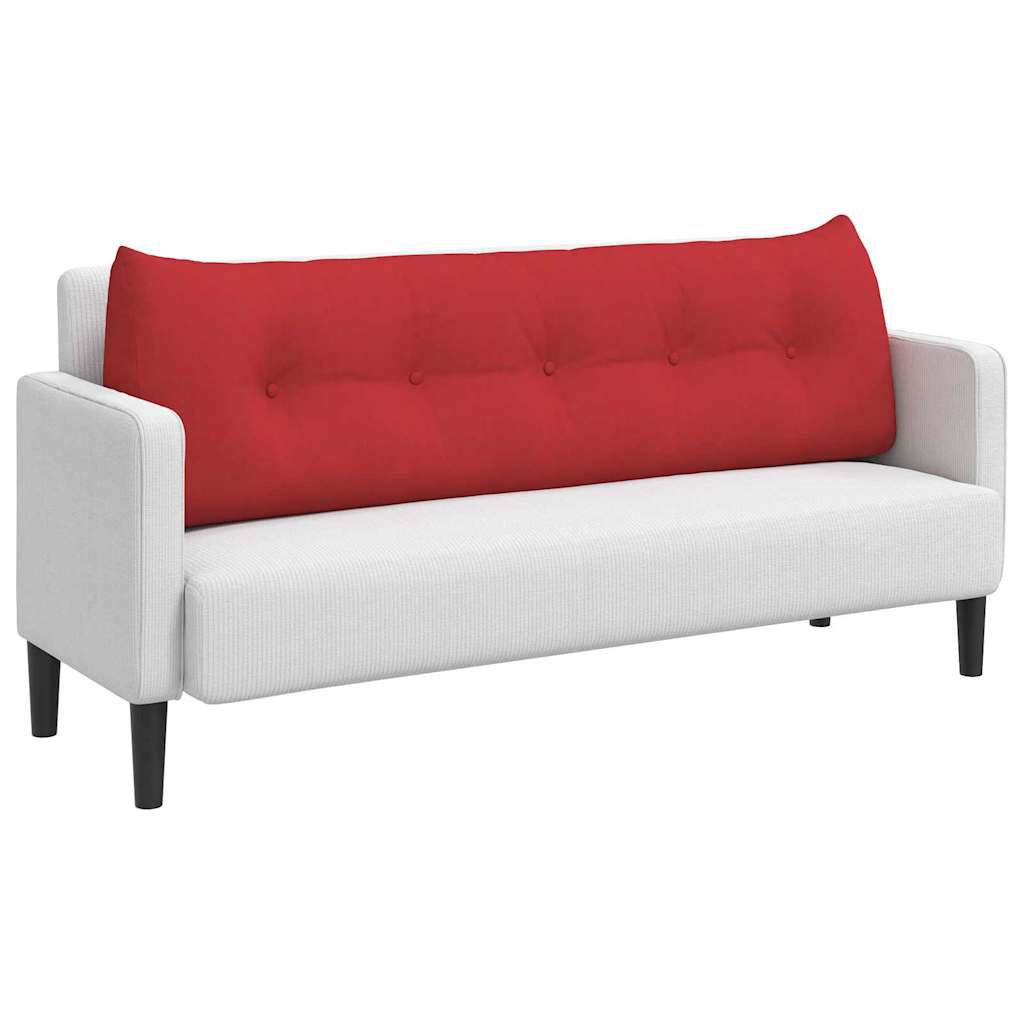 Rugkussen Rood 160 x 24 x 50 cm Stof is nu te koop bij PeponiXL, paradijselijk wonen!