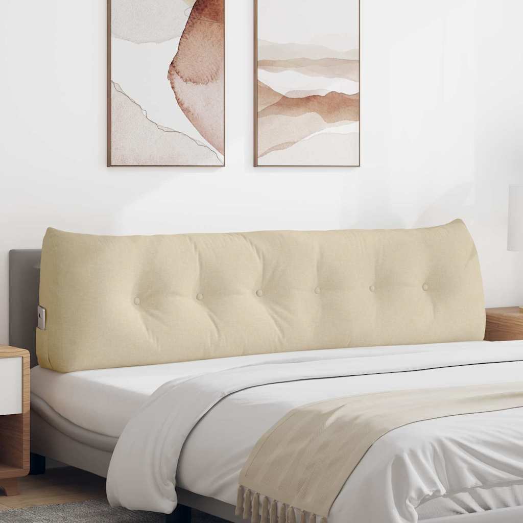 Rugkussen Crème 180 x 24 x 50 cm Stof is nu te koop bij PeponiXL, paradijselijk wonen!