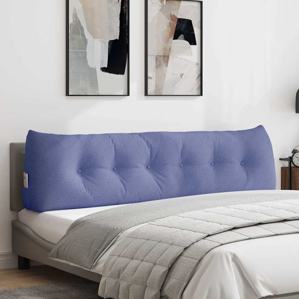 Rugkussen Jeans Blauw 180 x 24 x 50 cm Stof is nu te koop bij PeponiXL, paradijselijk wonen!