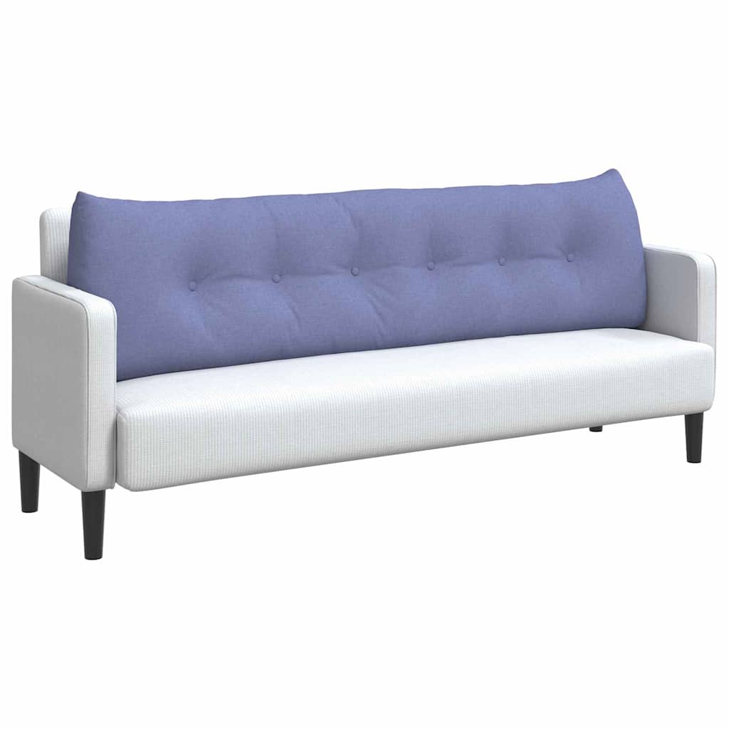 Rugkussen Jeans Blauw 180 x 24 x 50 cm Stof is nu te koop bij PeponiXL, paradijselijk wonen!