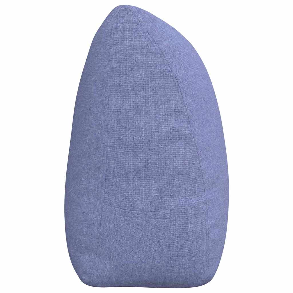 Rugkussen Jeans Blauw 180 x 24 x 50 cm Stof is nu te koop bij PeponiXL, paradijselijk wonen!
