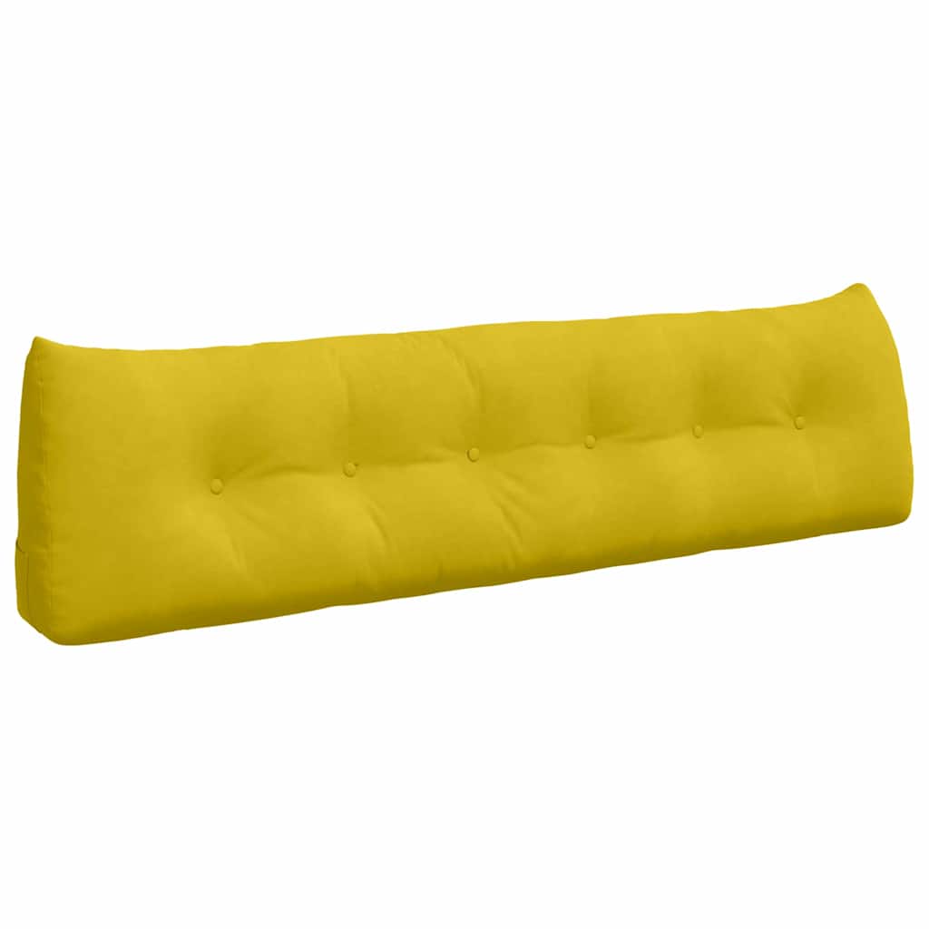 Rugkussen Geel 180 x 24 x 50 cm Fluweel is nu te koop bij PeponiXL, paradijselijk wonen!
