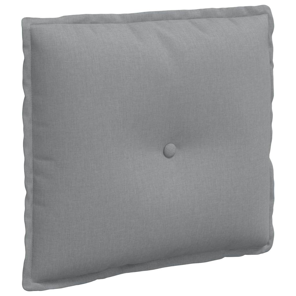 Rugkussen Lichtgrijs 50 x 19 x 45 cm Stof is nu te koop bij PeponiXL, paradijselijk wonen!
