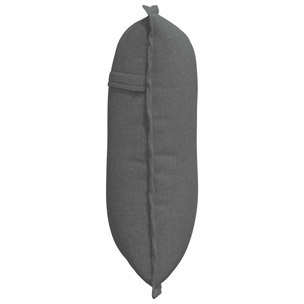 Rugkussen Donkergrijs 50 x 19 x 45 cm Stof is nu te koop bij PeponiXL, paradijselijk wonen!