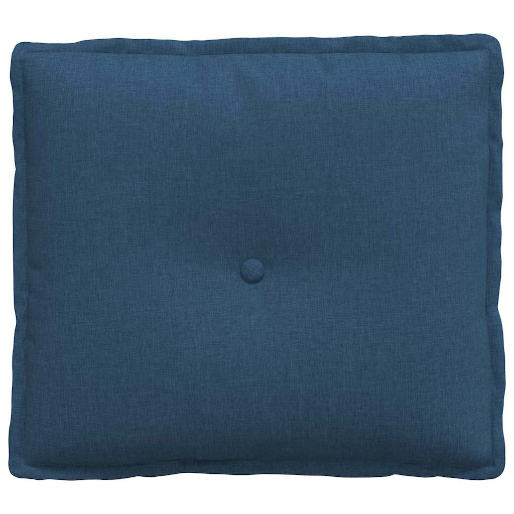 Rugkussen Blauw 50 x 19 x 45 cm Stof is nu te koop bij PeponiXL, paradijselijk wonen!